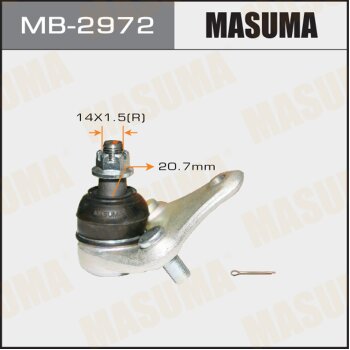 Фото шаровая опора masuma front low toyota rav4 / sxa1#