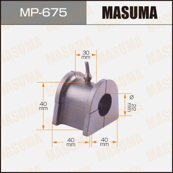 MP-675_втулка стабилизатора переднего Mitsubishi Pajero io MASUMA MP675