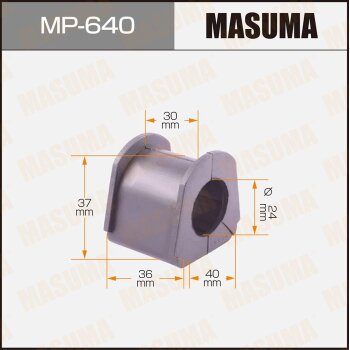 Втулка стабилизатора задн MASUMA MP640