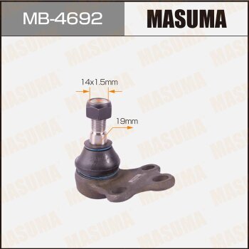 Фото шаровая опора masuma front low nissan bluebird / u13#