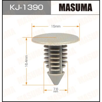 Фото клипса крепежная masuma 1390-kj