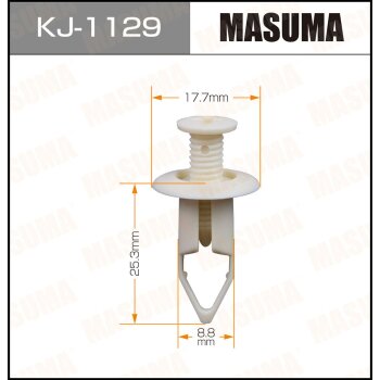 Фото клипса крепежная masuma 1129-kj