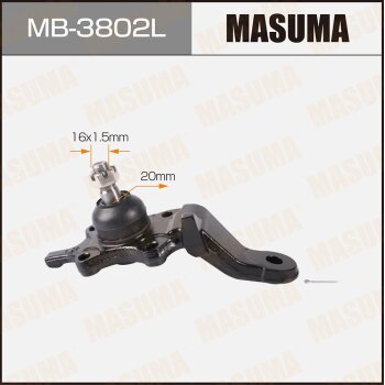 Фото шаровая опора masuma front low toyota hilux surf / kzn185, kdn185, rzn18#, vzn18#, kzj185 lh