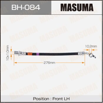 Шланг тормозной MASUMA T- /front/ Land Cruiser J8 LH MASUMA BH084