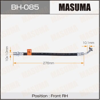 Шланг тормозной  T- /front/ Land Cruiser J8 RH MASUMA BH085