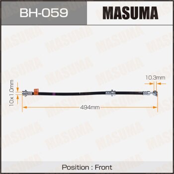 Шланг тормозной MASUMA N- /front/ Atlas F22 F23 4WD MASUMA BH059