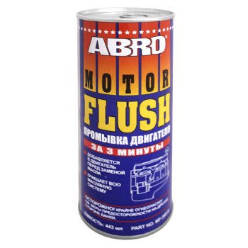 Промывка двигателя "ABRO" 3 мин., банка 443 мл. (1/24)