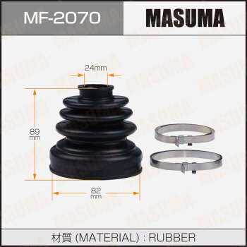 Фото пыльник шруса masuma mf-2070 + хомут