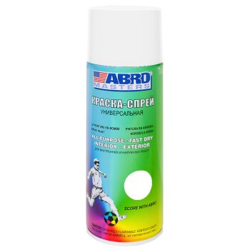 Грунт-аэрозоль  Masters Белый аэроз 272мл / 226гр (1/12) ABRO SP015AMREP