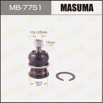 Фото шаровая опора masuma front up mitsubishi galant / e52