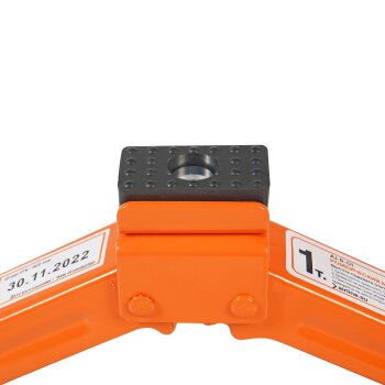 Домкрат винтовой AIRLINE ромб., 1т с воротком, подъём 100-350 мм (1/8)