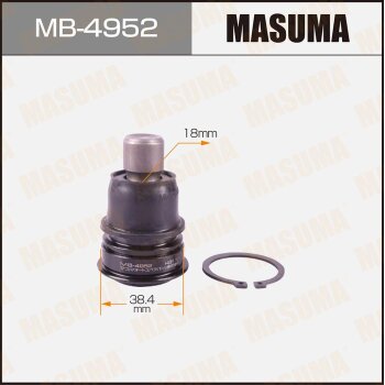 Фото шаровая опора masuma front low nissan tiida / c11