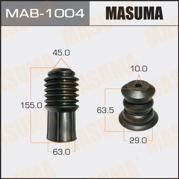 Фото пыльники стоек универсальные masuma, отбойник d=10, h=64