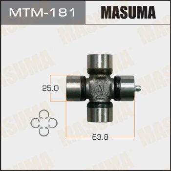 Фото крестовина masuma 25x63.8 аналог mtm-179