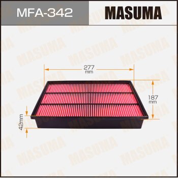Воздушный фильтр  АN-219V  Masuma  (1/40) MASUMA MFA342