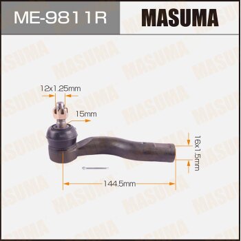 Фото наконечник рулевой тяги masuma toyota ipsum/ acm21, acm26 01-09 rh