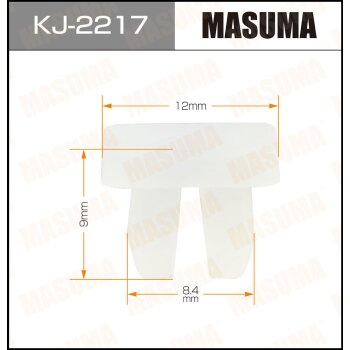 Фото клипса крепежная masuma 2217-kj