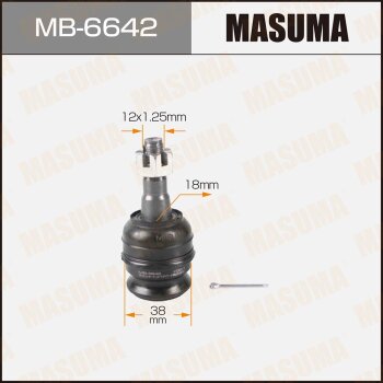 Фото шаровая опора masuma front low subaru forester / sf#, sg#, sh#, sj#, sk#