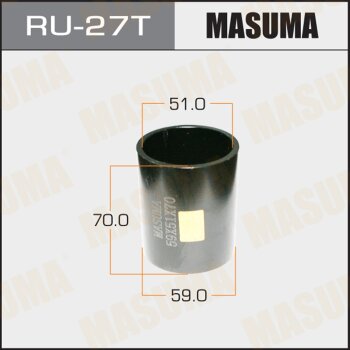 Оправка для выпрессовки/запрессовки сайлентблоков 59x51x70 MASUMA RU27T