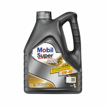 . MOBIL Super 3000 X1 Diesel 5W40 CF, A3/B3, A3/B4 дизель, синтетика 4л (1/4)