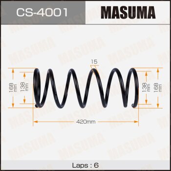 Фото пружина подвески masuma front mpv/ lvew