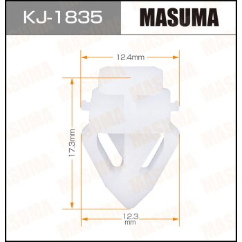 Фото клипса крепежная masuma 1835-kj