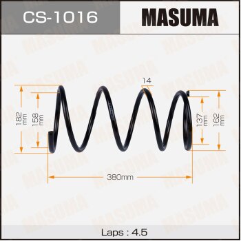 Фото пружина подвески masuma front rav4/ aca21