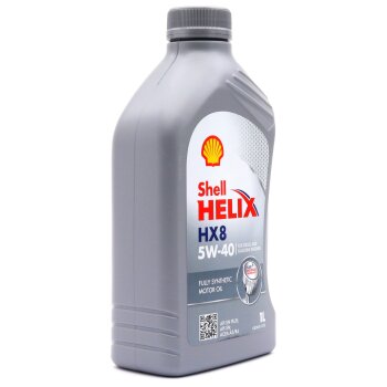 Масло моторное SHELL Helix HX8 5W40 SN/SP, A3/B4 синтетика 1л (1/12)