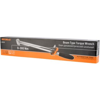 Динамометрический ключ "АвтоДело" шкальный 1/2" 0-300 Нм (1/16)