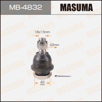 Фото шаровая опора masuma front low nissan datsun / #d22