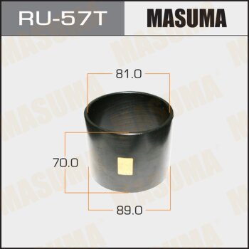 Оправка для выпрессовки/запрессовки сайлентблоков 89x81x70 MASUMA RU57T