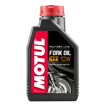 .MOTUL Fork Oil medium Factory Line 10W вилочное масло, синтетика 1л (1/12)