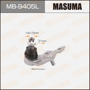 Фото шаровая опора masuma front low toyota camry acv40, acv45 lh