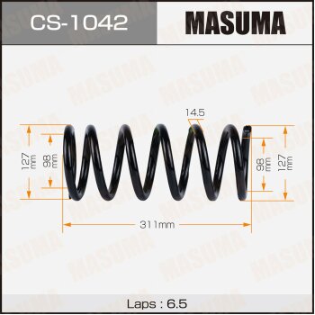 Фото пружина подвески masuma rear noah/ cr40