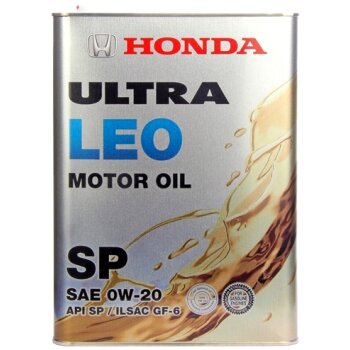 Масло моторное HONDA ULTRA LEO 0W20 SP/GF-6A 4л (1/6)