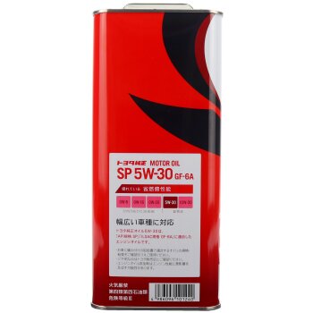 Масло моторное TOYOTA 5W30 SP/GF-6A синтетика 4л (1/6)
