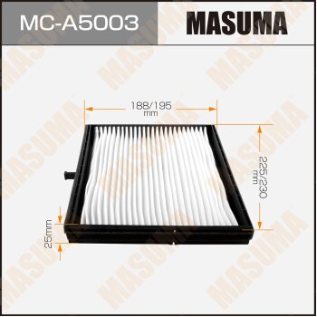 Салонный фильтр AC0138 MASUMA CHEVROLET/ LACETTI/ V1400,V1600,V1800, V2000 03- (1/40)