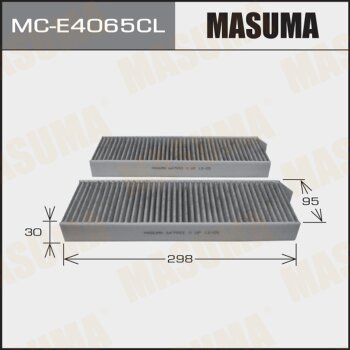 ВОЗДУШНЫЙ ФИЛЬТРСАЛОННЫЙ MASUMA УГОЛЬНЫЙ MASUMA MCE4065CL