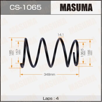 Фото пружина подвески masuma front rav4/ sxa11g