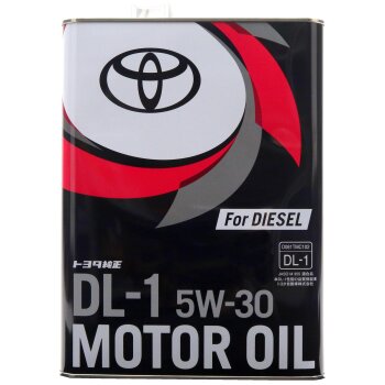 Масло моторное TOYOTA 5W30 DL-1 синтетика 4л (1/6)