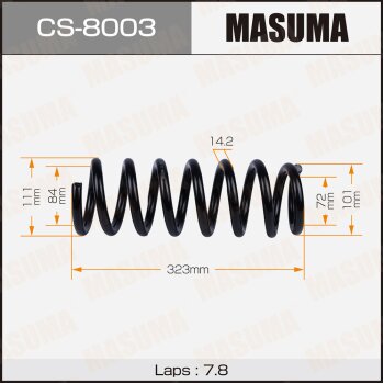 Пружина Подвески Masuma арт CS8003 MASUMA CS8003