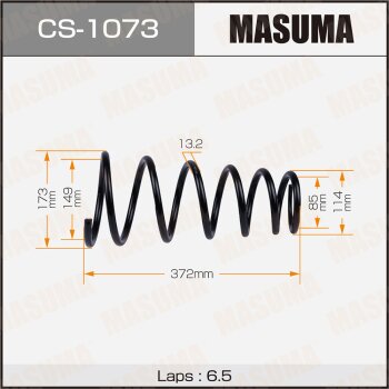 Фото пружина подвески masuma rear camry/ acv3#, mcv30