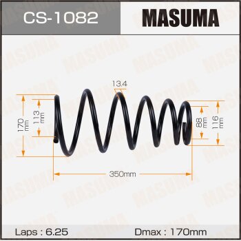 Фото пружина подвески masuma rear camry acv40 2006-