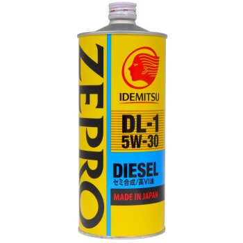 Масло моторное IDEMITSU Zepro Diesel 5W30 DL-1 полусинтетика, DPF 1л (1/20)