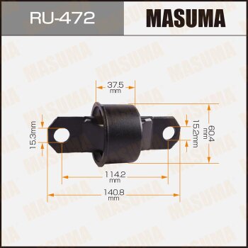 Сайлентблок задн продольного рычага передний MASUMA RU472