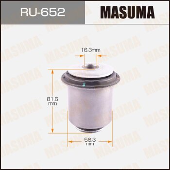 Сайлентблок MASUMA HILUX/ KUN15 2 front low MASUMA RU652