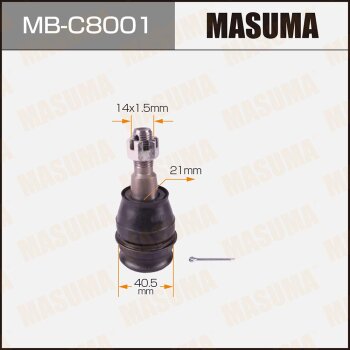 Фото шаровая опора masuma front low subaru tribeca 06-