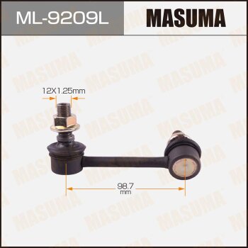 Стойка стабилизатора | перед лев | MASUMA ML9209L