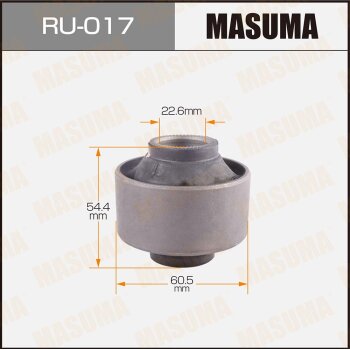 Сайлентблок пер рычага задн MASUMA RU017
