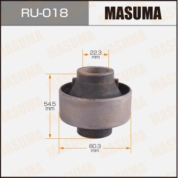 Сайлентблок пер рычага задн MASUMA RU018